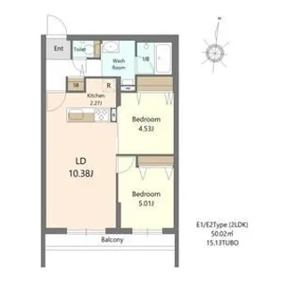 S-RESIDENCE医大南altier【1階】の間取り