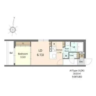 SーRESIDENCE医大南ALTIER【115号室】の間取り