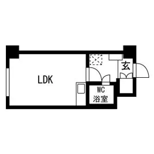 セザール札幌【505号室】の間取り