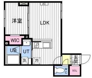 ASTER S14【4階】の間取り