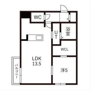 仮)北23西8MS【2階】の間取り