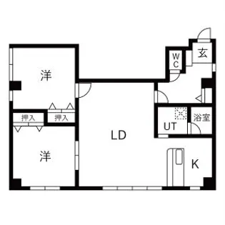 CASA M.K【202号室】の間取り