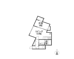 LOTUS大通公園【401号室号室】の間取り