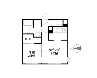 RAVELLO N2 A【3階】の間取り