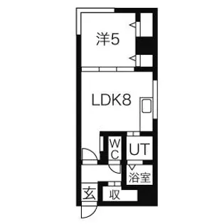 カサトレスネオ【6階】の間取り