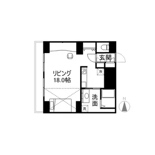 Eーハウス【13階】の間取り