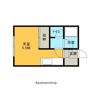 ハイツ3・6【305号室】の間取り