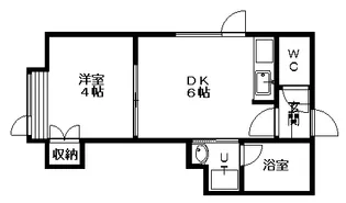 TMS円山【202号室】の間取り