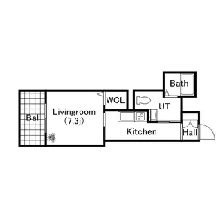 レジディア南1条【1203号室】の間取り