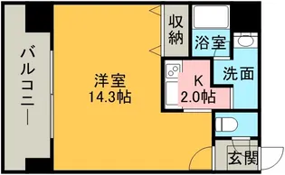 エッジウォーターテラス【11階】の間取り