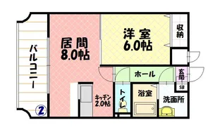 ノルテ1条通【0302号室】の間取り