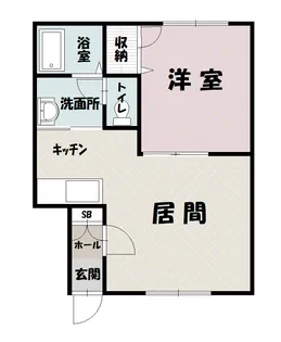 ヴァンクレールA【202号室】の間取り
