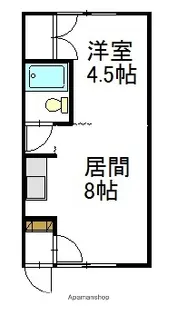 マンション514【2階】の間取り