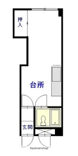 旭祥ハイツ【2階】の間取り