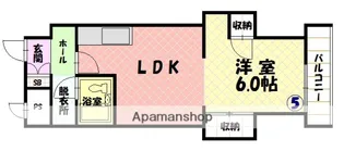 旭西サンパーク【305号室】の間取り