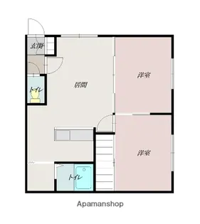 ワンダーハイツ95【2階】の間取り