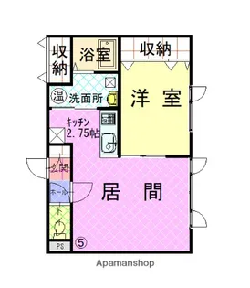 NLC5【1階】の間取り