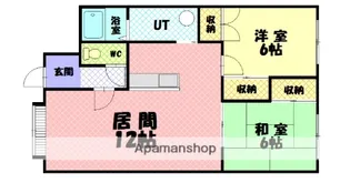 ドルチェB【1階】の間取り