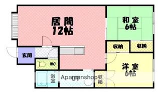 ドルチェB【1階】の間取り