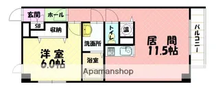 街区117【2階】の間取り