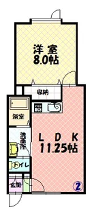 BOARD WALK【1階】の間取り