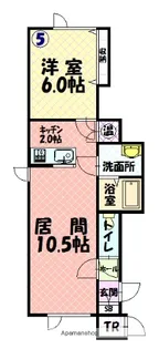 フレッサⅡ【1階】の間取り