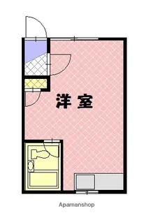 1Rの間取り画像