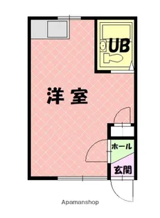 1Rの間取り画像