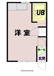 1Rの間取り画像