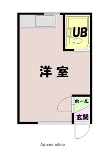 1Rの間取り画像