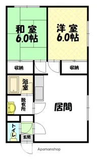 ハイムドルチェA【2階】の間取り