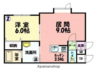 JEUNESSE(ジュネス)【2階】の間取り