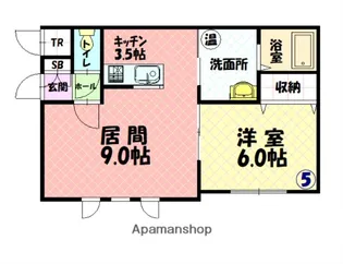 JEUNESSE(ジュネス)【1階】の間取り