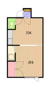 フレンズ5・24【101号室】の間取り