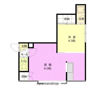 マジョリカB【201号室】の間取り