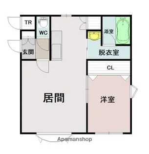 ノーシスE棟【105号室】の間取り