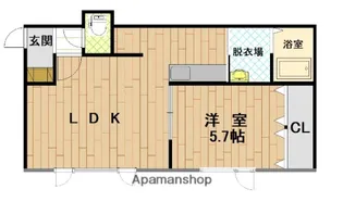リヴェール5・5【2階】の間取り