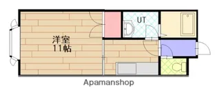 エデン東5条【2階】の間取り