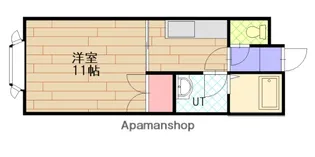 エデン東5条【203号室】の間取り