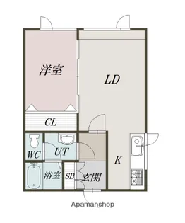 LIFE MATE【2階】の間取り