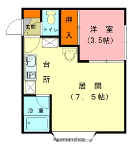 ティエラ【1階】の間取り