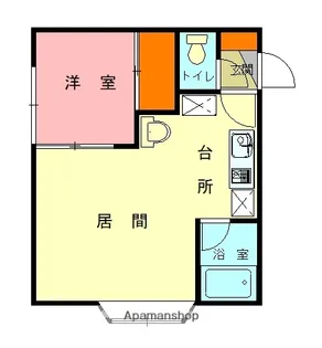 ティエラ【2階】の間取り