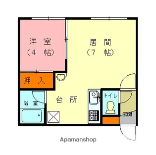ティエラ【2階】の間取り