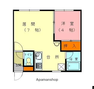 ティエラ【1階】の間取り