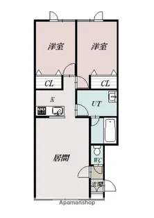 シエル【101号室】の間取り