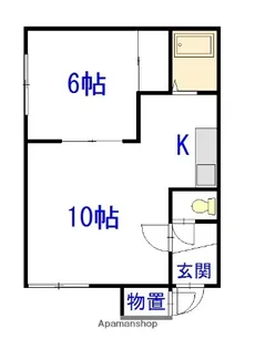 マリンハウスノア【2階】の間取り