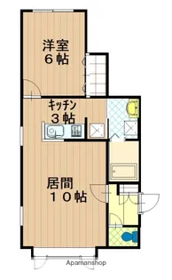 サンプラザE【2階】の間取り