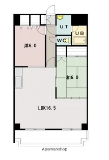 スケア509酒井ビル【802号室】の間取り
