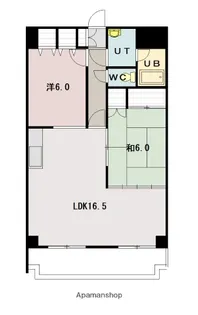 スケア509酒井ビル【503号室】の間取り