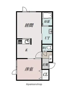 PINKY&WHITY【2階】の間取り